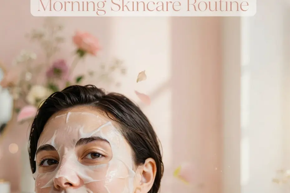 Morning Skincare Routine for Glowing Skin | Step-by-Step Guide to a Natural Glow Up
