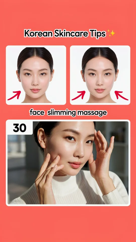 Facial Massage for a Slimmer Face | Korean Skincare Technique to Try