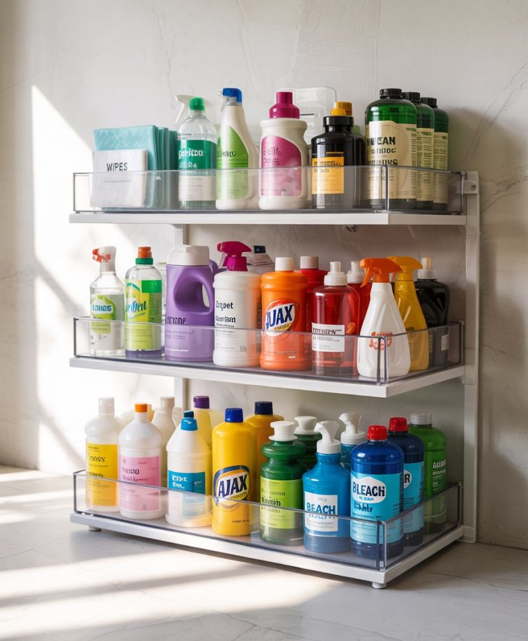 Bathroom Cleaning Supply Organization Ideas for Luxury Homes