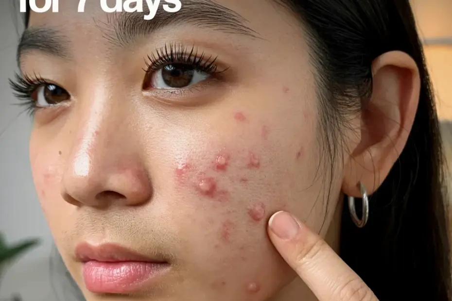 Azelaic acid acne results after 7 days of applying this serum