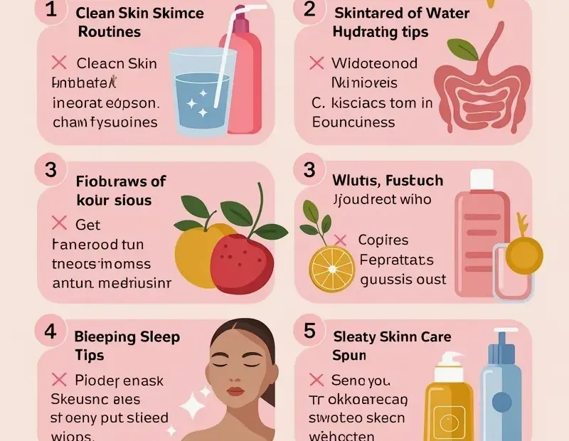 Clear Skin Naturally: 6-Step Skincare Routine for Acne-Free Glow