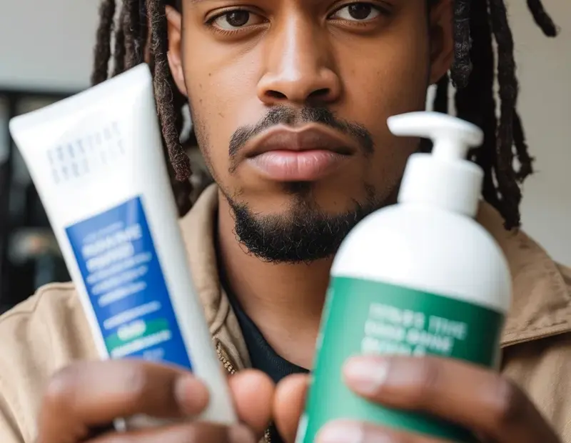 Intense Acne Skin Care Routine for Men | Clear Skin Tips with Dreadlocks | Product Picks