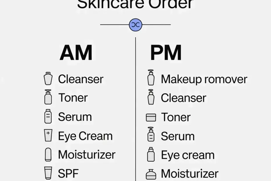 Summer Morning Skincare Routine | 5-Step Collage for Dewy Skin