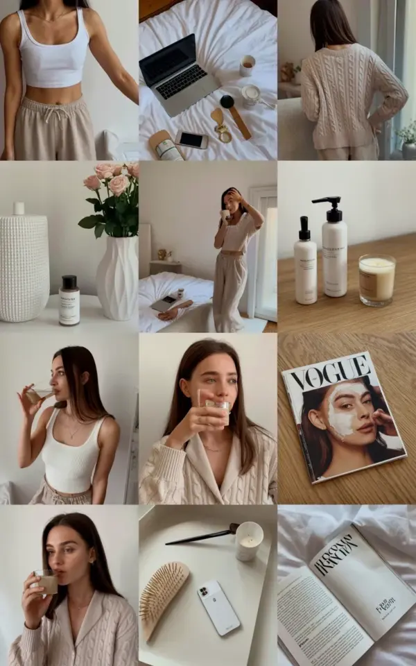 Clean Girl Skincare Routine on a Budget | Minimalist Vision Board for Acne-Prone Skin