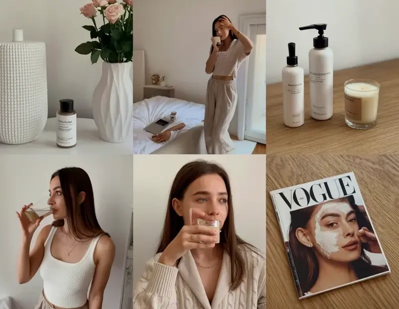 Clean Girl Skincare Routine on a Budget | Minimalist Vision Board for Acne-Prone Skin