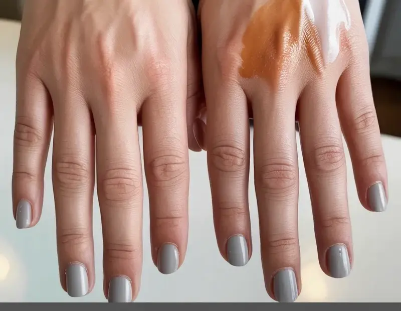 Hand brightening before & after | I tried Chinese hand treatment and the difference is wild