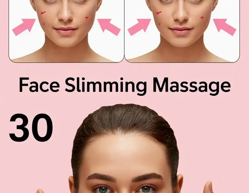 Face Slimming Massage: How to Slim Your Face with This 30 Second Routine