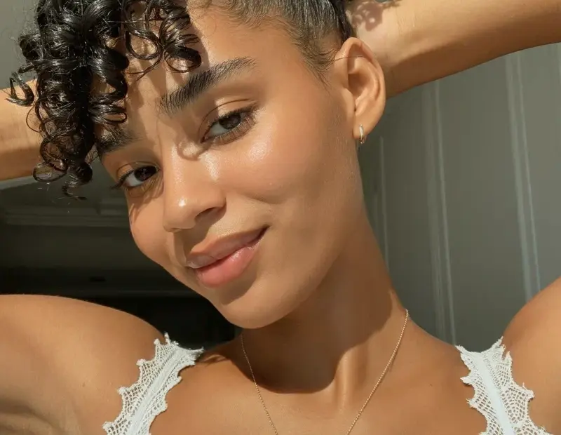 Clear Skin Transformation: Acne Routine for Black Women | Natural Hair Selfie